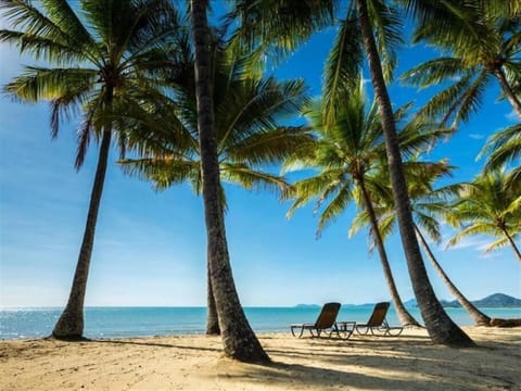 Beach nearby, white sand