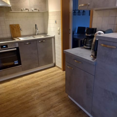 Classic Apartment, 2 Bedrooms | Private kitchen | Fridge, microwave, oven, dishwasher