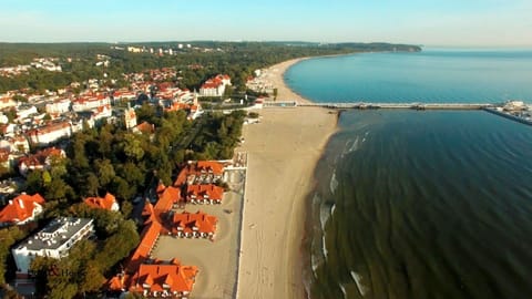 Beach nearby, white sand