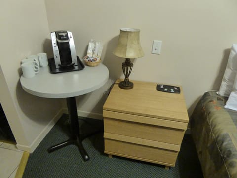 Double Room, 2 Double Beds | Coffee and/or coffee maker