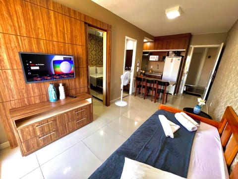 Apartment | Living area | 32-inch flat-screen TV with digital channels, Smart TV, Netflix