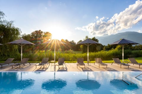 Indoor pool, seasonal outdoor pool