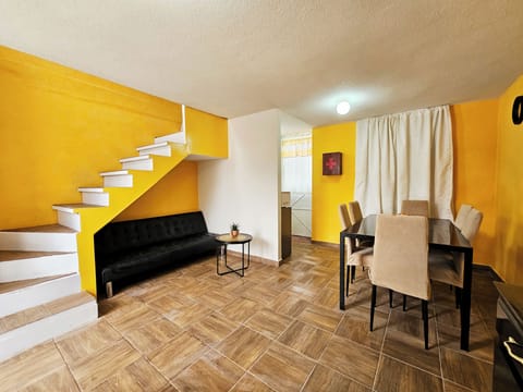 Basic House, Patio | Living area | Flat-screen TV