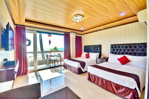 	 Premier with Sea View (Beachfront) | Minibar, in-room safe, blackout drapes, free WiFi