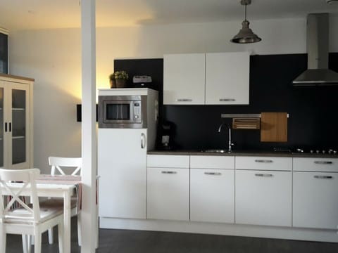 Classic Apartment, 1 Bedroom | Private kitchen | Fridge, microwave, coffee/tea maker, electric kettle