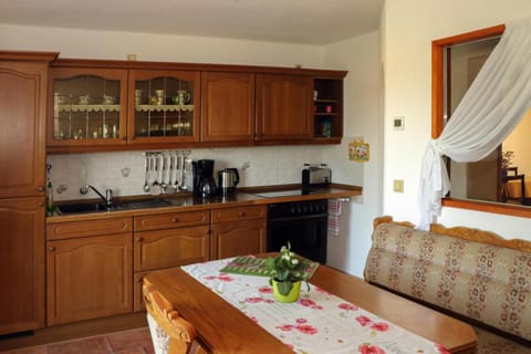 Classic Apartment, 2 Bedrooms | Private kitchen | Fridge, oven, coffee/tea maker, electric kettle