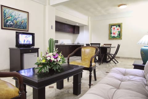 Apartment 2 Bedrooms | 1 bedroom, minibar, in-room safe, desk