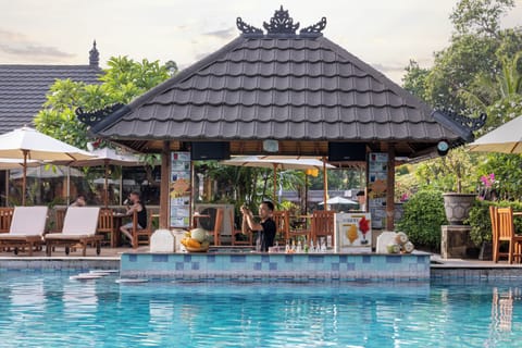 Swim-up bar