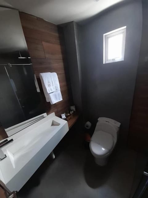 Standard Double Room | Bathroom | Shower, free toiletries, soap, shampoo