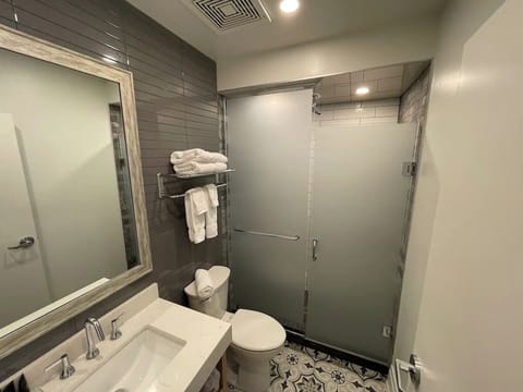 Comfort Room, City View | Bathroom | Shower, soap, shampoo, toilet paper