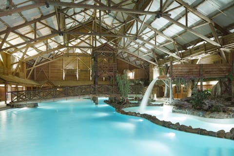 Indoor pool, open 10:00 AM to 6:00 PM, sun loungers