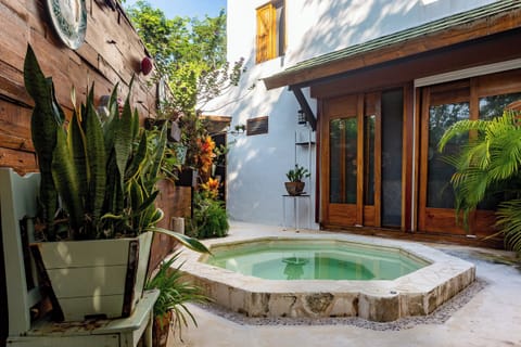 Luxury House, Pool View | Private spa tub