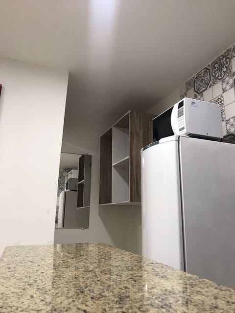 Studio | Private kitchen | Fridge, microwave