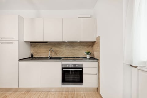 Apartment Bilocale | Private kitchen | Highchair