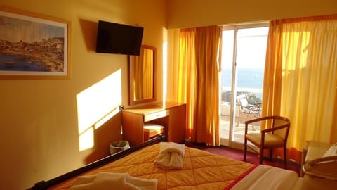 Standard Double or Twin Room, Sea View | Premium bedding, desk, blackout drapes, soundproofing