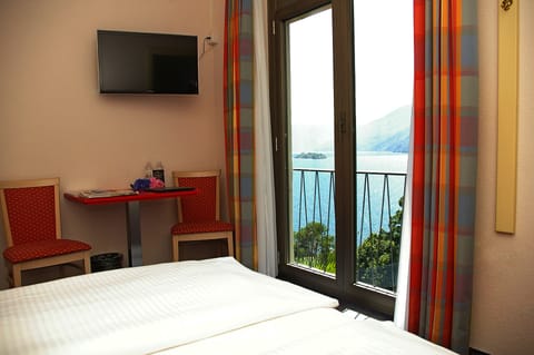 Comfort Double Room, Balcony, Lake View | In-room safe, free WiFi, bed sheets