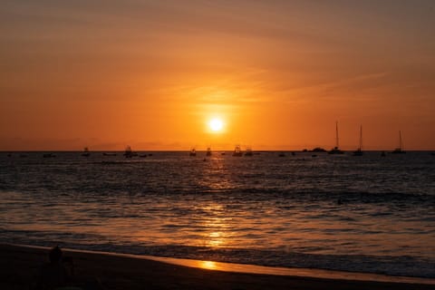 On the beach, beach towels, beach massages, beach bar