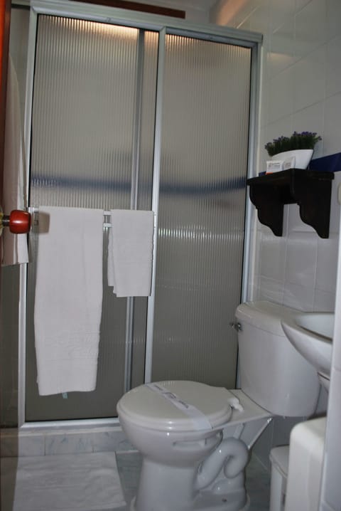 Classic Room | Bathroom | Shower, free toiletries, hair dryer, towels