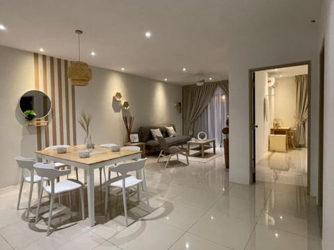 Family Suite, 3 Bedrooms, City View | Living area | Flat-screen TV, Netflix, streaming services