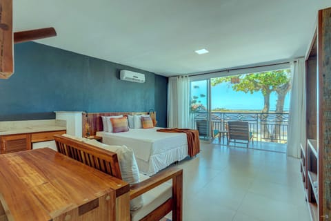 Deluxe Double Room, Balcony, Sea View | Minibar, desk, laptop workspace, free WiFi