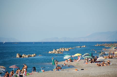 On the beach