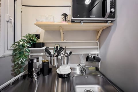 Luxury Studio, City View | Private kitchen