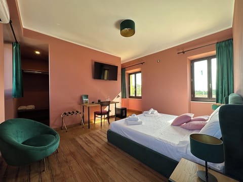 Deluxe Double Room, Golf View | Premium bedding, down comforters, desk, laptop workspace