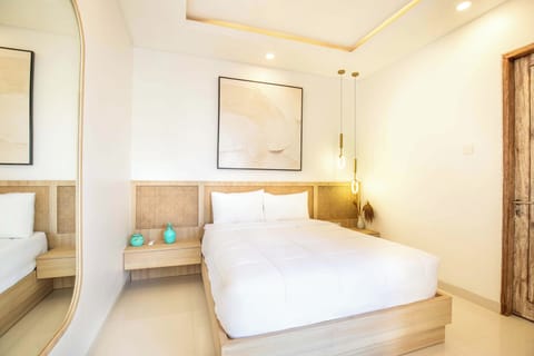 Family Villa, 2 Bedrooms, Private Pool, Pool View | 2 bedrooms, soundproofing, free WiFi