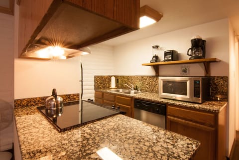 Standard Condo, 1 Bedroom, Kitchen, Mountainside | Private kitchen | Fridge, microwave, dishwasher, coffee/tea maker