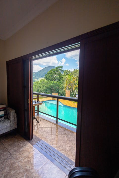 Luxury Double Room, Lanai, Pool View | View from room