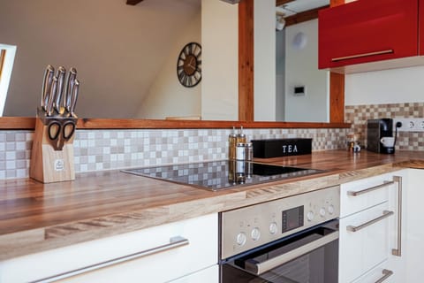 Superior Condo, 2 Bedrooms | Private kitchen | Full-size fridge, oven, stovetop, dishwasher