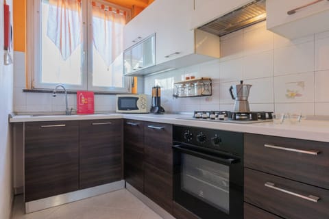 Apartment, Balcony | Private kitchen | Espresso maker, electric kettle