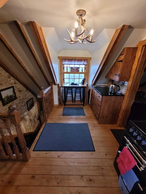 Cottage | Private kitchen | Fridge, microwave, oven, stovetop