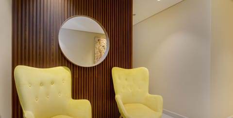 Grand Apartment, 2 Bedrooms, Sea View | Living area | 55-inch Smart TV with cable channels