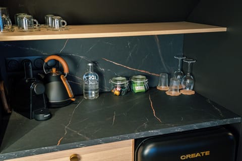 Comfort Apartment, Garden View | Private kitchen