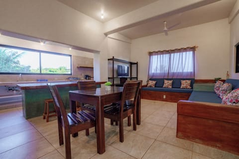 Comfort Apartment, Balcony, Partial Ocean View | Living area | Flat-screen TV