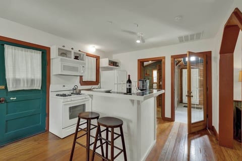 House, 1 King Bed with Sofa bed, Hot Tub, Garden View (411 N Cherry- Nan) | Private kitchen | Coffee/tea maker