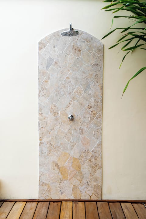 Villa, 1 Bedroom, Pool View | Bathroom shower