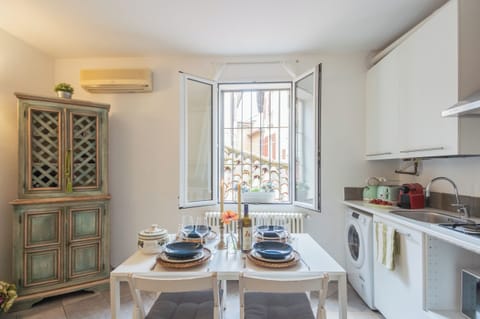 Apartment (1 Bedroom) | Private kitchenette | Microwave, espresso maker, electric kettle, highchair