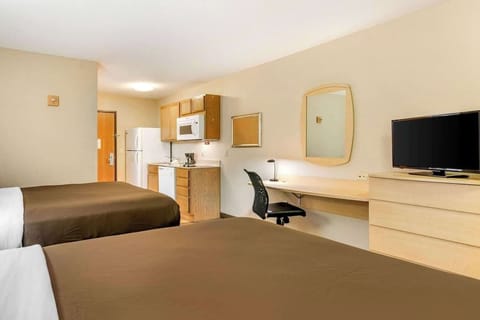 Room, 2 Queen Beds, Non Smoking | Desk, laptop workspace, free WiFi