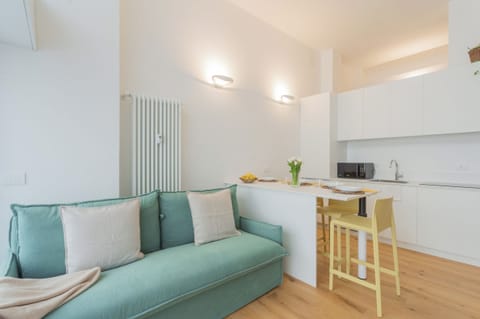 Apartment (1 Bedroom) | Living area | 32-inch Smart TV with cable channels