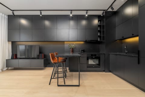 Classic Apartment, City View | Private kitchenette | Electric kettle, toaster