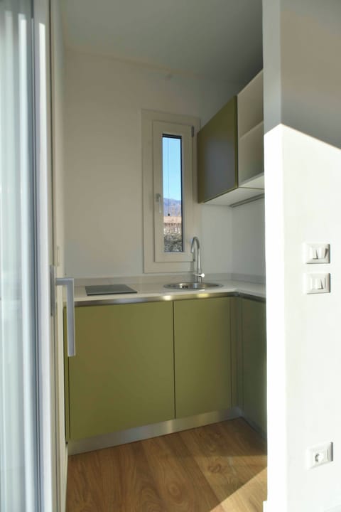 Superior Apartment, Kitchenette, Hill View | Private kitchen | Electric kettle