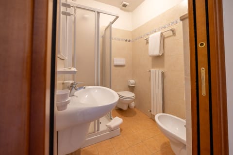 Superior Double Room, City View | Bathroom | Shower, slippers, towels, soap