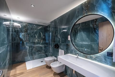 Deluxe Suite | Bathroom | Free toiletries, hair dryer, towels, soap