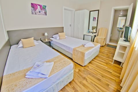 Minibar, blackout drapes, iron/ironing board, free WiFi