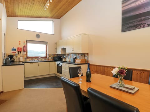 Fridge, dishwasher, electric kettle, toaster