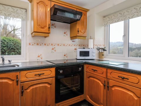 Fridge, electric kettle, cookware/dishes/utensils