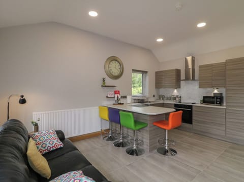 Fridge, dishwasher, electric kettle, cookware/dishes/utensils