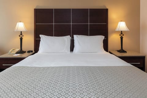 Premium bedding, pillowtop beds, in-room safe, desk